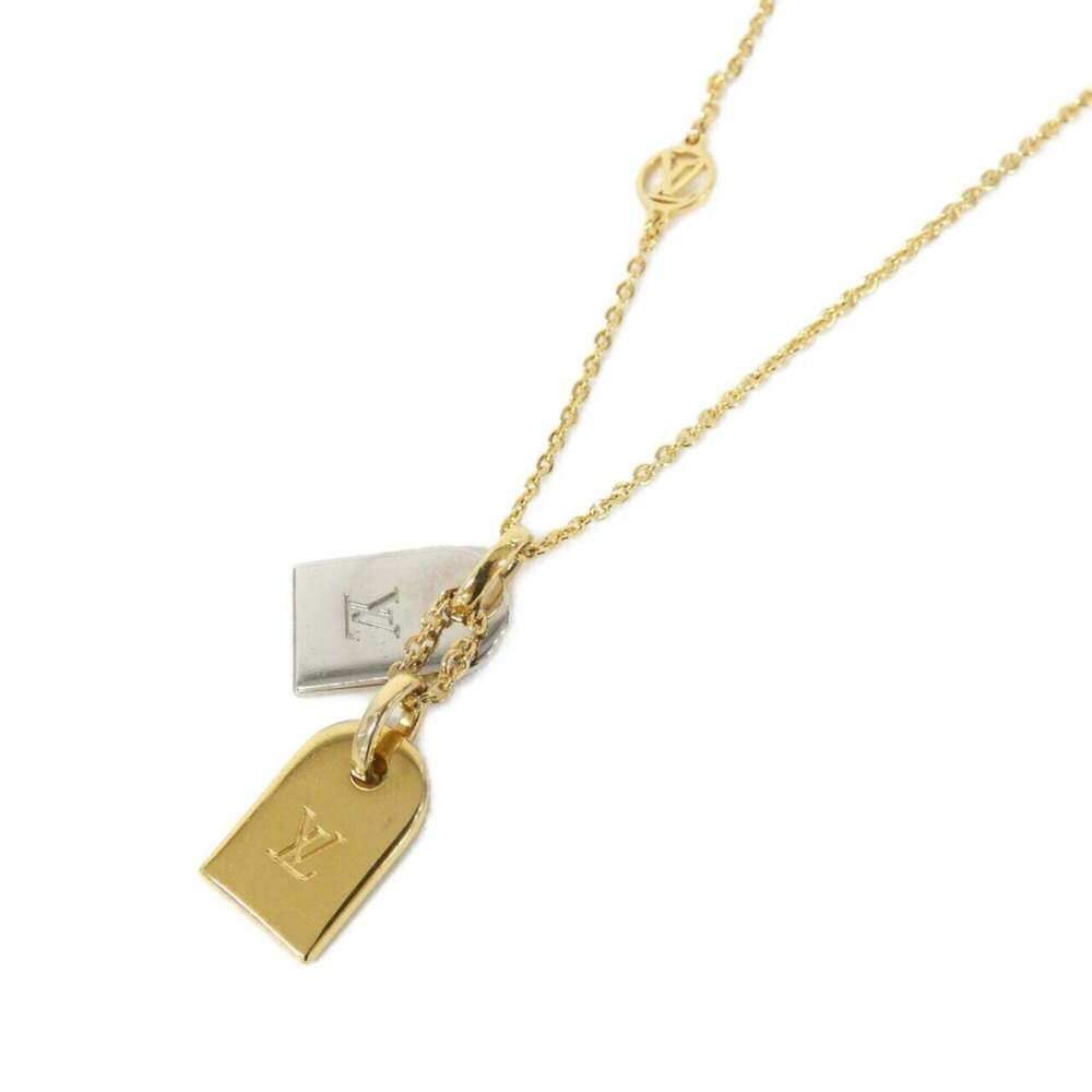 LOUIS VUITTON Gold Necklace - Picture 3 of 5